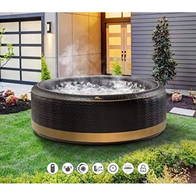 СПА-бассейн MSPA Premium Luxury Exotic Round Bubble Spa 180х70см, 700л, круглый, аэромассаж (P-EX049)