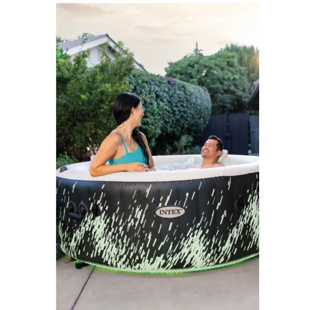 Надувная джакузи INTEX PureSpa Jet and Bubble Deluxe, 28494
