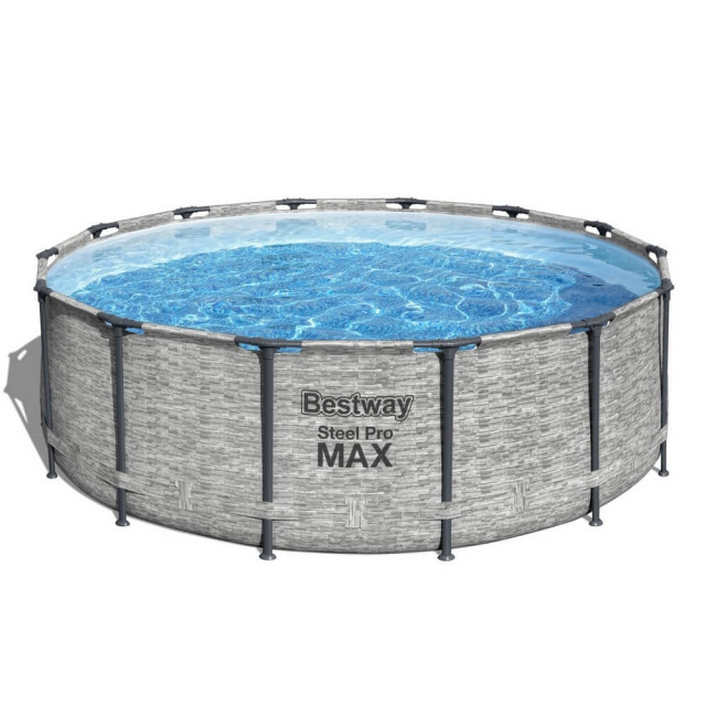 Каркасный бассейн Bestway Steel Pro Max (круг) 4.27 х 1.22 м ; артикул 5619D