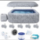 Надувная джакузи Bestway "Lay-Z-Spa San Francisco Smart HydroJet Pro 7" Ø 230 х 230 х 71 см; артикул 6001Q