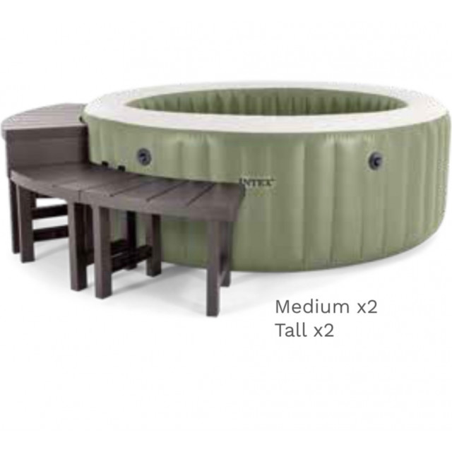 Надувная джакузи INTEX PureSpa Bubble Therapy 196x71см-4 персоны ; артикул 28426