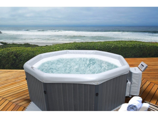 СПА-бассейн MSPA FRAME Tuscany Bubble Spa 193х193х73см, 1100л, шестигранный, аэромассаж (F-TU062W)