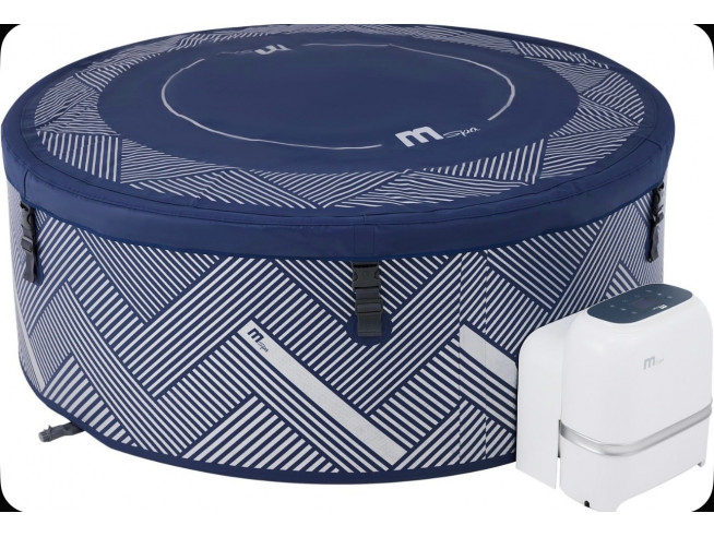 СПА-бассейн MSPA FRAME Naval Round Bubble Spa, F-NA062W, 173х65см круглый, аэромассаж