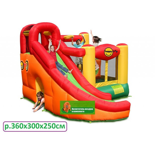 Батут горка игровая Happy Hop 9106 Батут горка игровая Happy Hop 9106