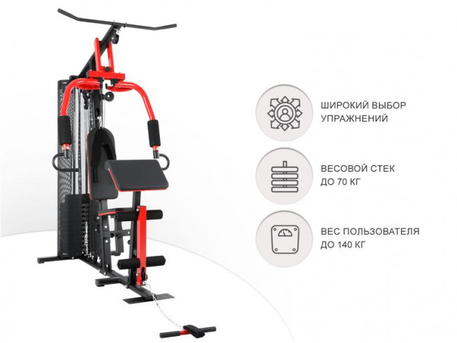 Силовой комплекс UNIX Fit BLOCK MAX, UNIX BSBLMAX