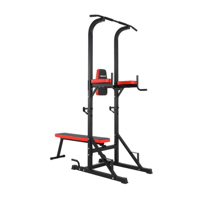 Турник-пресс-брусья со скамьей UNIX Fit POWER TOWER 120P, UNIX BSPT120P