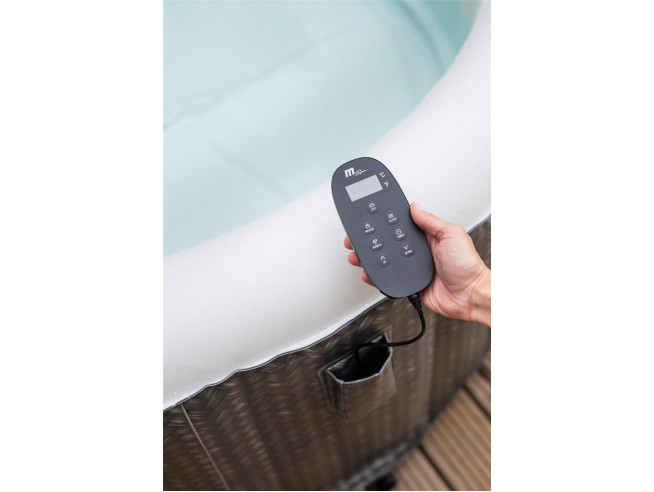 СПА-бассейн MSPA COMFORT Ottoman Round Bubble Spa 204х70см, 930л, круглый, аэромассаж (C-OM062)