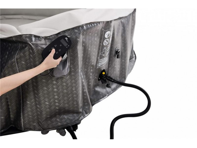 СПА-бассейн MSPA COMFORT Ottoman Round Bubble Spa 204х70см, 930л, круглый, аэромассаж (C-OM062)