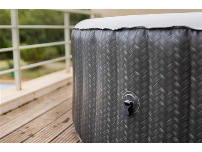 СПА-бассейн MSPA COMFORT Ottoman Round Bubble Spa 204х70см, 930л, круглый, аэромассаж (C-OM062)