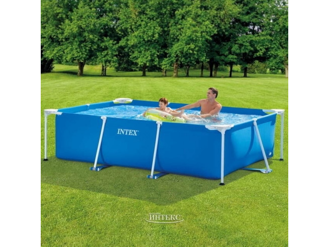 Каркасный бассейн INTEX Rectangular Frame 2.60 x 1.60 x 0.65 м ; артикул 28271 Каркасный бассейн INTEX Rectangular Frame 2.60 x 1.60 x 0.65 м ; артикул 28271