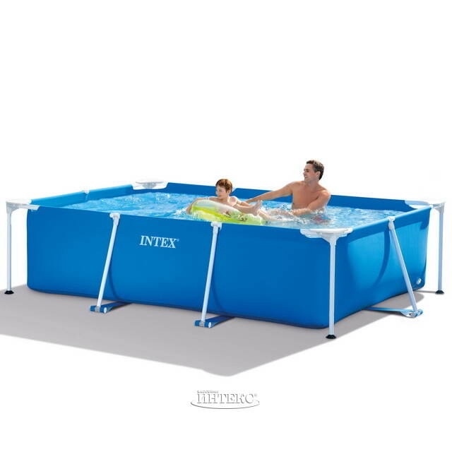 Каркасный бассейн INTEX Rectangular Frame 2.60 x 1.60 x 0.65 м ; артикул 28271 Каркасный бассейн INTEX Rectangular Frame 2.60 x 1.60 x 0.65 м ; артикул 28271