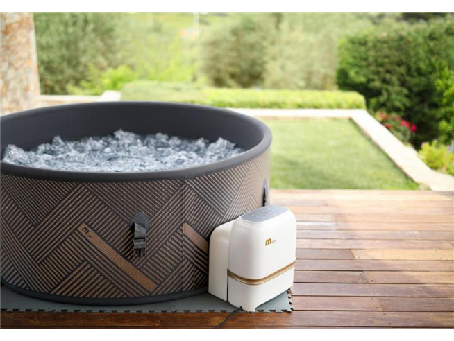 СПА-бассейн MSPA FRAME Mono Round Bubble Spa 192х65см, 1120л, круглый, аэромассаж (F-MO082W)