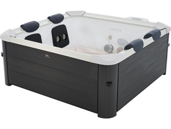 СПА-бассейн MSPA FRAME Oslo Square Bubble Spa 160х160х65см, 850л, квадратный, гидромассаж, аэромассаж (F-OS063W)