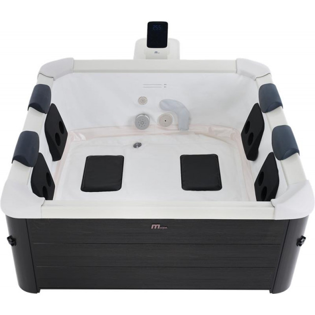 СПА-бассейн MSPA FRAME Oslo Square Bubble Spa 160х160х65см, 850л, квадратный, гидромассаж, аэромассаж (F-OS063W) СПА-бассейн MSPA FRAME Oslo Square Bubble Spa 160х160х65см, 850л, квадратный, гидромассаж, аэромассаж (F-OS063W)