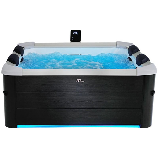 СПА-бассейн MSPA FRAME Oslo Square Bubble Spa 160х160х65см, 850л, квадратный, гидромассаж, аэромассаж (F-OS063W) СПА-бассейн MSPA FRAME Oslo Square Bubble Spa 160х160х65см, 850л, квадратный, гидромассаж, аэромассаж (F-OS063W)