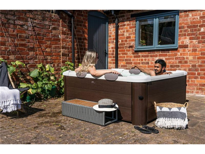 СПА-бассейн MSPA FrameTribeca Square Bubble Spa 160х160х65см, 850л, квадратный, аэромассаж (F-TR062W)