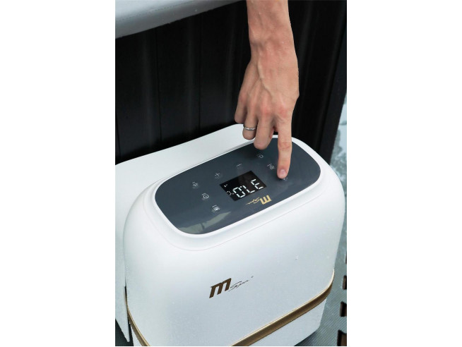 СПА-бассейн MSPA FRAME Tuscany Bubble Spa 193х193х73см, 1100л, шестигранный, аэромассаж (F-TU062W)