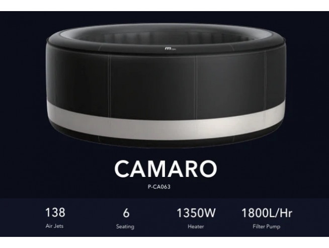 СПА-бассейн MSPA Premium Camaro Round Bubble Spa 180х70см, 700л, круглый, аэромассаж (P-CA049)