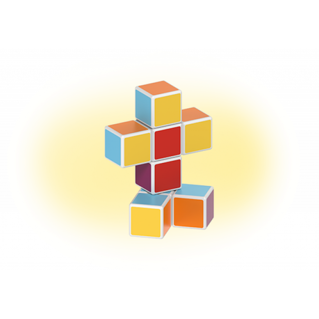 Магнитный конструктор MagiCube 8 деталей для детей от 1,5 лет