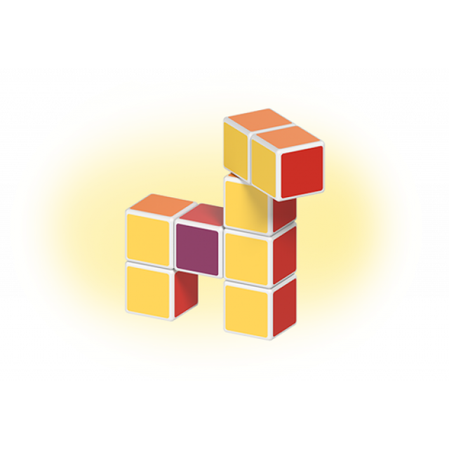 Магнитный конструктор MagiCube 8 деталей для детей от 1,5 лет
