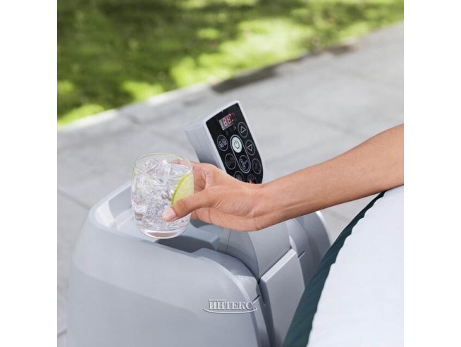 Надувная джакузи Bestway Miami EnergySense AirJet 6 Dark Blue Ø 196 x 66 см, артикул 6001D