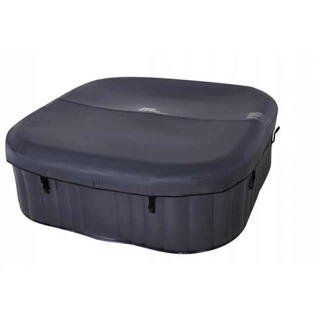 СПА-бассейн MSPA MUSE Otium Square Bubble Spa 185х185х68см, 930л, квадратный, гидромассаж, аэромассаж (M-OT062)