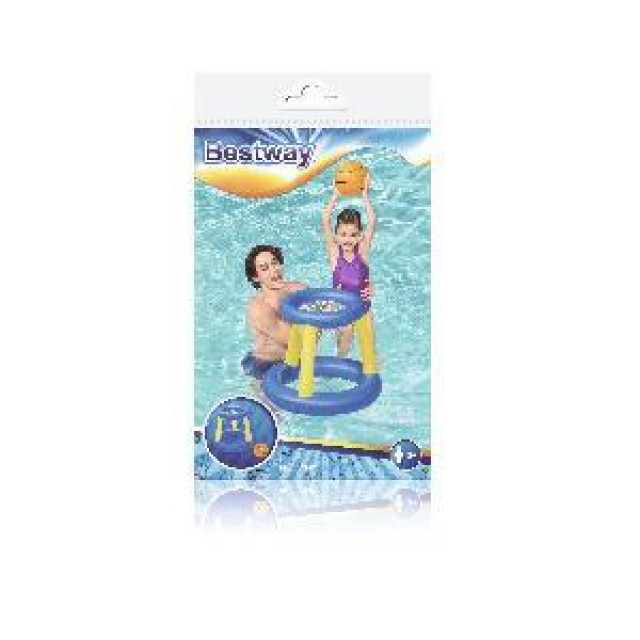 Набор для игры на воде 61см "Баскетбол" корзина и мяч, от 3 лет, Bestway 52418