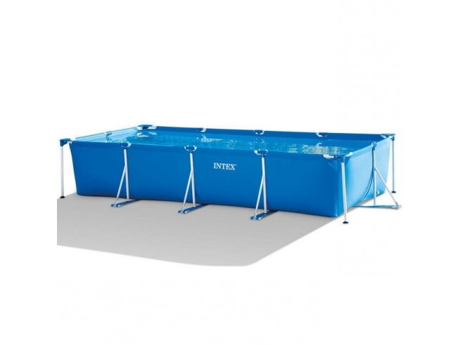 Каркасный бассейн INTEX Rectangular Frame 4.50 x 2.20 x 0.84 м ; артикул 28274 Каркасный бассейн INTEX Rectangular Frame 4.50 x 2.20 x 0.84 м ; артикул 28274