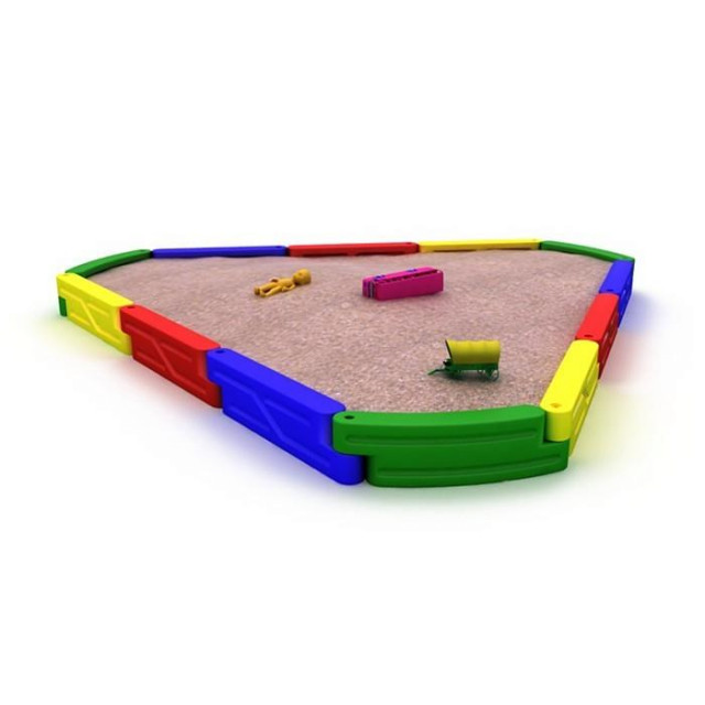 Песочница для игровой площадки - Треугольник