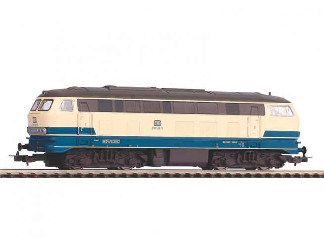PIKO 57903 Тепловоз BR 218 DB beige-blue IV + DSS 8pol.