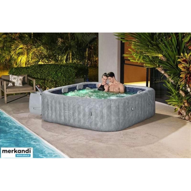Надувная джакузи Bestway "Lay-Z-Spa San Francisco Smart HydroJet Pro 7" Ø 230 х 230 х 71 см; артикул 6001Q