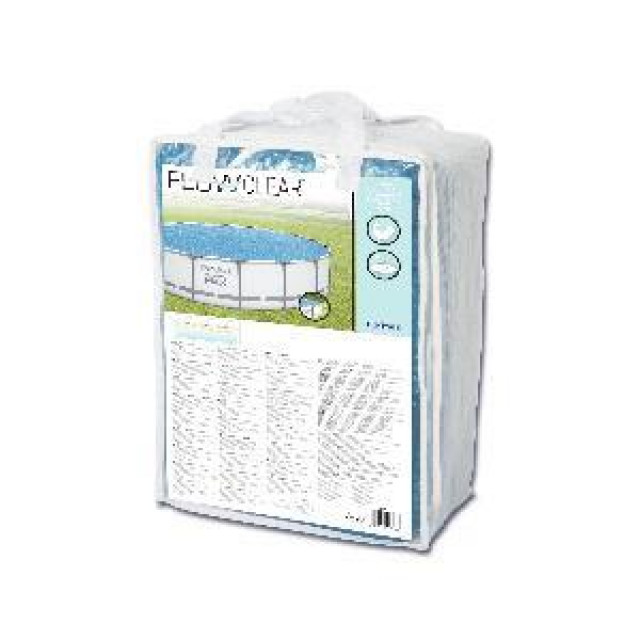 Солнечное покрывало для каркасного бассейна 549см (D527см), Bestway 58173