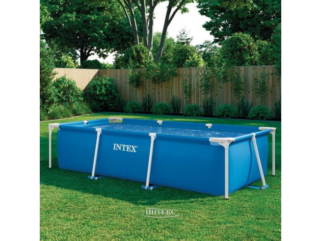 Каркасный бассейн INTEX Rectangular Frame 2.60 x 1.60 x 0.65 м ; артикул 28271 Каркасный бассейн INTEX Rectangular Frame 2.60 x 1.60 x 0.65 м ; артикул 28271