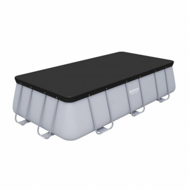 Тент для каркасных бассейнов 404x201x100, 412x201x122см (396х185см), Bestway 58232