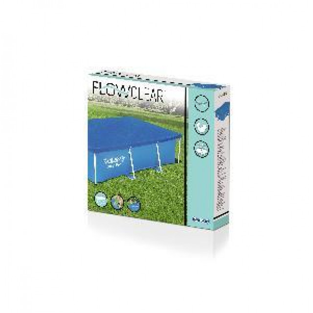 Тент для каркасного бассейна 259х170х61см (264х174см), Bestway 58105