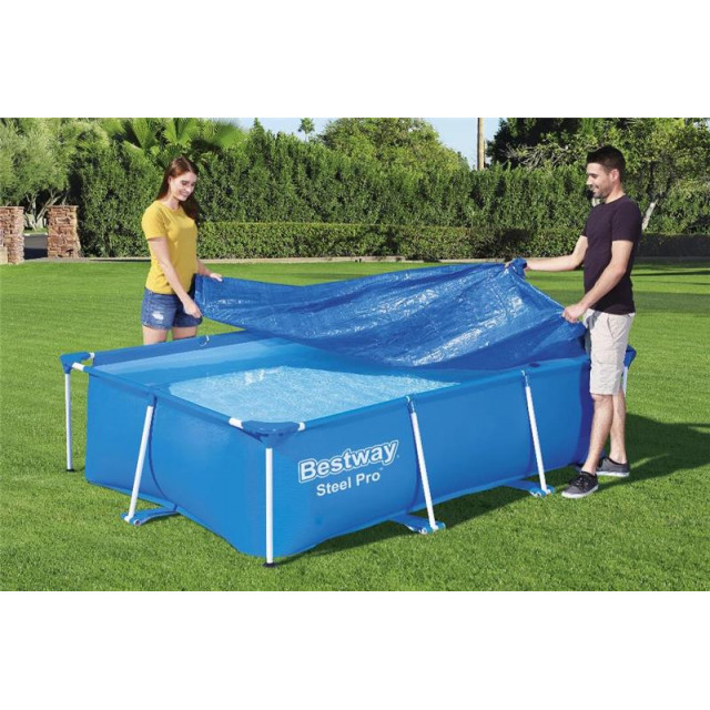 Тент для каркасного бассейна 259х170х61см (264х174см), Bestway 58105