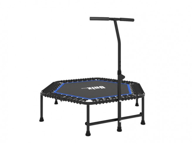 Батут UNIX Line FITNESS Blue (130 cm), UNIX TR130FITB Батут UNIX Line FITNESS Blue (130 cm), UNIX TR130FITB