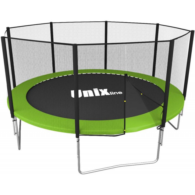 Батут UNIX Line Simple 10 ft Green (outside), UNIX TRSI10OUTG