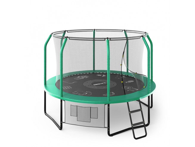 Батут UNIX Line SUPREME GAME 10 ft (green), UNIX TRUSUG10GR