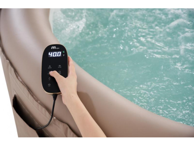 СПА-бассейн MSPA Urban Bristol Bubble Spa 224х70см, 1120л, круглый, аэромассаж (U-BR082) СПА-бассейн MSPA Urban Bristol Bubble Spa 224х70см, 1120л, круглый, аэромассаж (U-BR082)