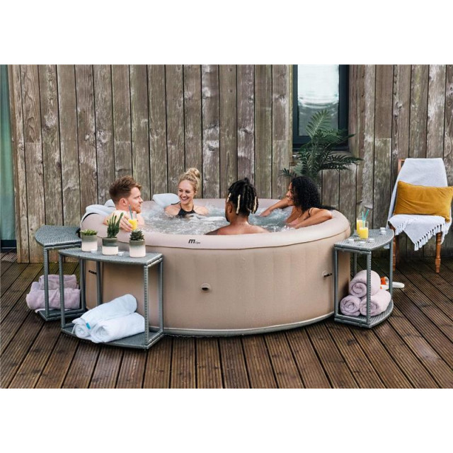 СПА-бассейн MSPA Urban Bristol Bubble Spa 224х70см, 1120л, круглый, аэромассаж (U-BR082) СПА-бассейн MSPA Urban Bristol Bubble Spa 224х70см, 1120л, круглый, аэромассаж (U-BR082)
