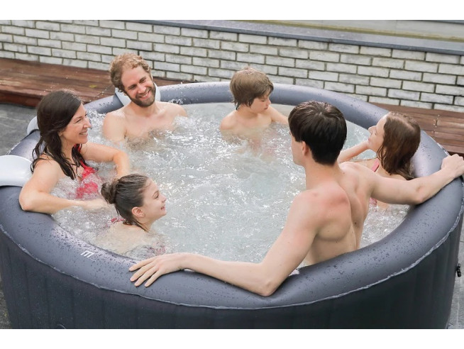 СПА-бассейн MSPA Urban Rimba Bubble Spa 204х70см, 930л, круглый, аэромассаж (U-RB062)