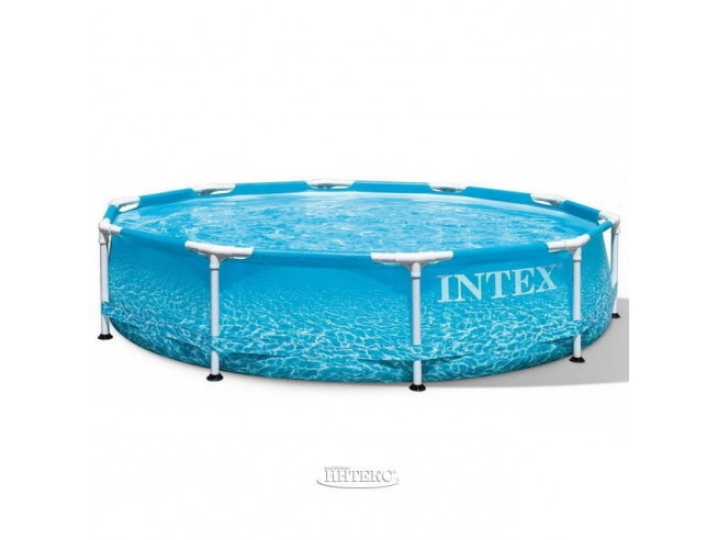 Каркасный бассейн INTEX Metal Frame (круг) "Beachside" 3.05 х 0.76 м ; артикул 28208