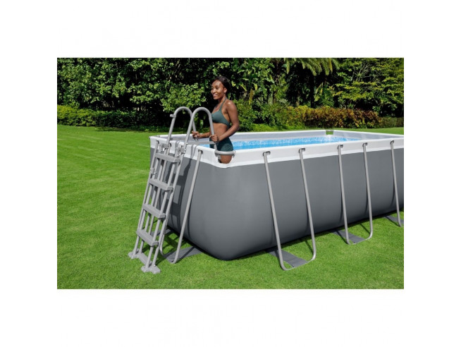 Каркасный бассейн Bestway Power Steel Rectangular 4.12 х 2.01 х 1.22 м ; артикул 56456 Каркасный бассейн Bestway Power Steel Rectangular 4.12 х 2.01 х 1.22 м ; артикул 56456