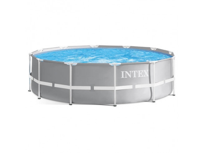 Каркасный бассейн INTEX Prism Frame (круг) 3.66 х 1.22 м ; артикул 26718
