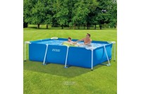 Каркасный бассейн INTEX Rectangular Frame 2.60 x 1.60 x 0.65 м ; артикул 28271