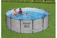  Каркасный бассейн Bestway Steel Pro Max (круг) 4.27 х 1.22 м ; артикул 5619D