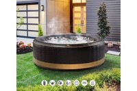 СПА-бассейн MSPA Premium Luxury Exotic Round Bubble Spa 180х70см, 700л, круглый, аэромассаж (P-EX049)