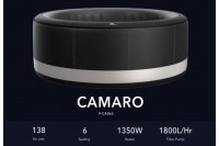 СПА-бассейн MSPA Premium Camaro Round Bubble Spa 180х70см, 700л, круглый, аэромассаж (P-CA049)