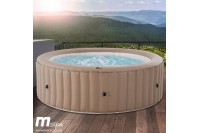 СПА-бассейн MSPA Urban Bristol Bubble Spa 224х70см, 1120л, круглый, аэромассаж (U-BR082)